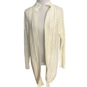 Cable & Gauge Ivory Knit Cardigan